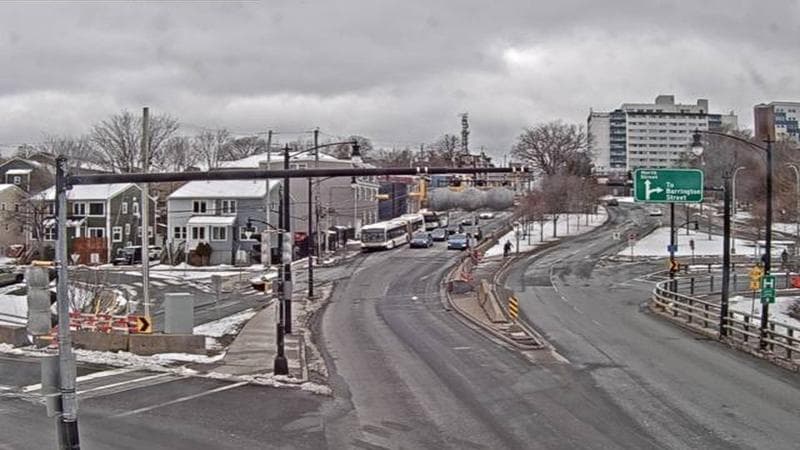 Mac Donald Bridge - Dartmouth bound