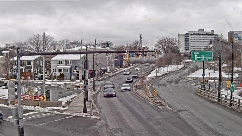 Mac Donald Bridge - Dartmouth bound