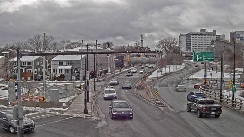 Mac Donald Bridge - Dartmouth bound