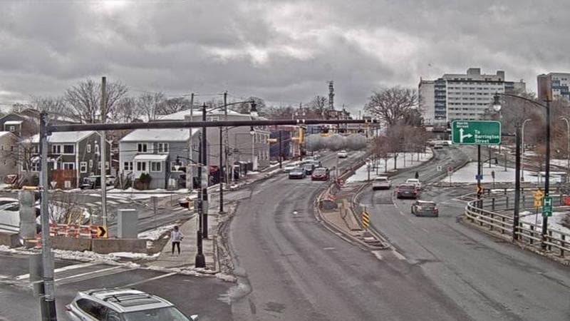 Mac Donald Bridge - Dartmouth bound