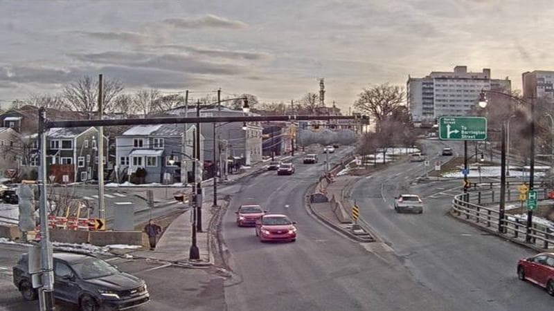 Mac Donald Bridge - Dartmouth bound