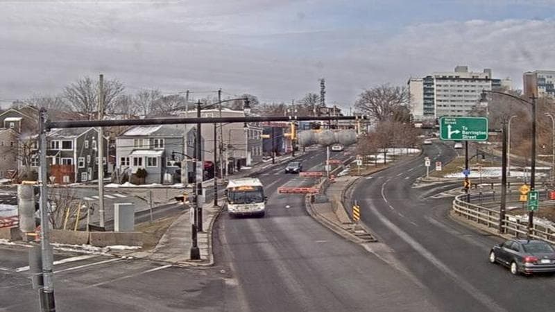 Mac Donald Bridge - Dartmouth bound