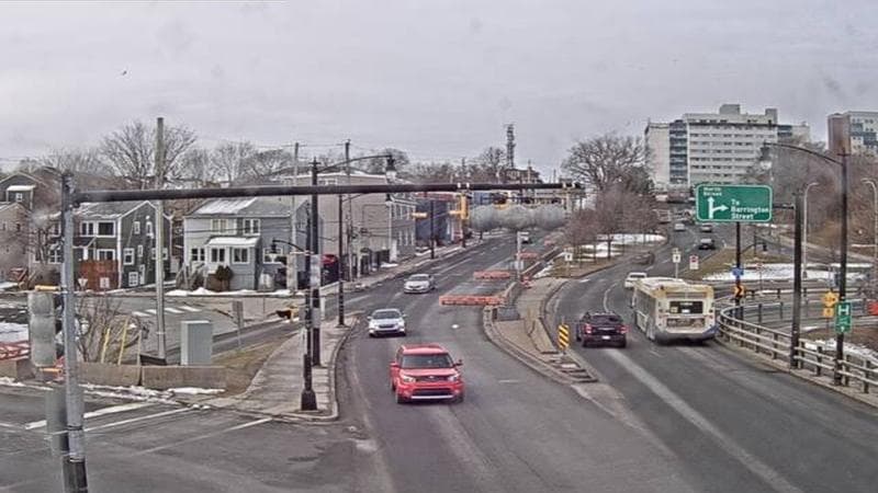 Mac Donald Bridge - Dartmouth bound