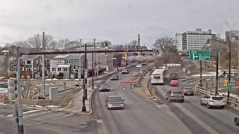Mac Donald Bridge - Dartmouth bound