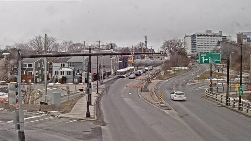 Mac Donald Bridge - Dartmouth bound