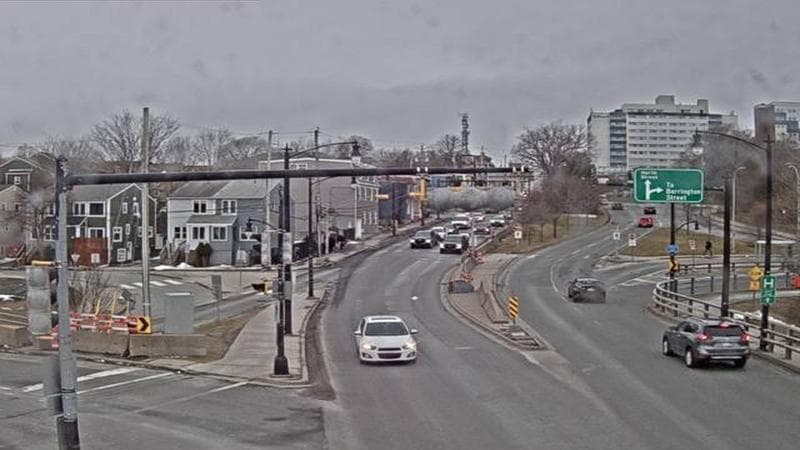 Mac Donald Bridge - Dartmouth bound