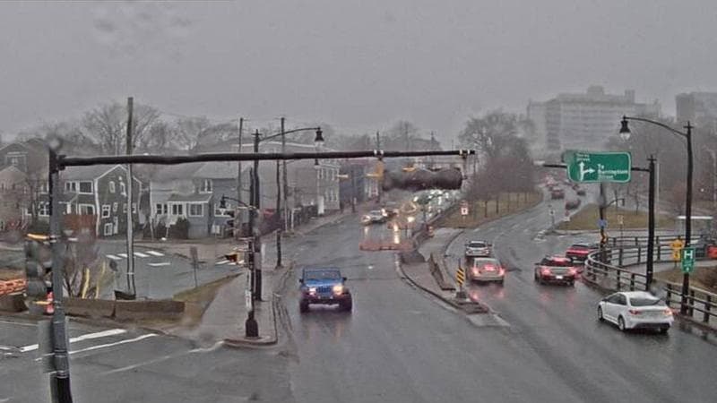 Mac Donald Bridge - Dartmouth bound