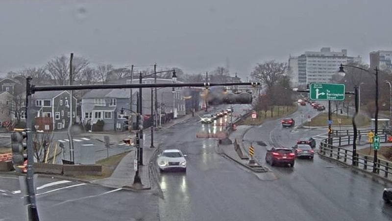 Mac Donald Bridge - Dartmouth bound