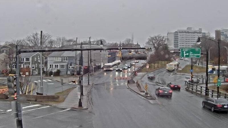 Mac Donald Bridge - Dartmouth bound