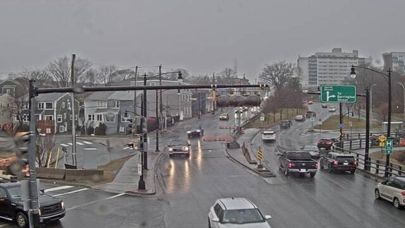 Mac Donald Bridge - Dartmouth bound