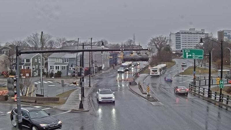 Mac Donald Bridge - Dartmouth bound