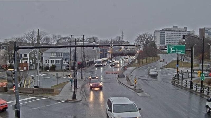 Mac Donald Bridge - Dartmouth bound