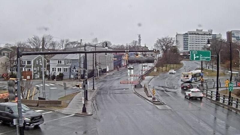 Mac Donald Bridge - Dartmouth bound