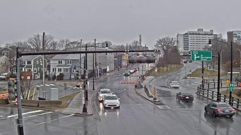 Mac Donald Bridge - Dartmouth bound