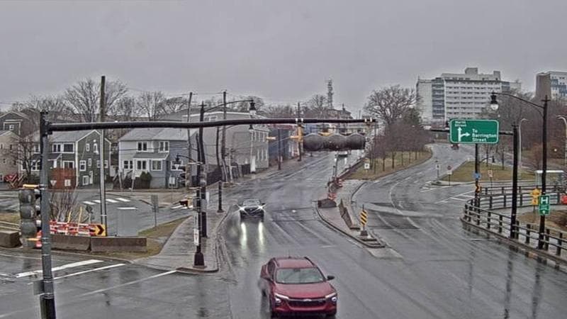 Mac Donald Bridge - Dartmouth bound
