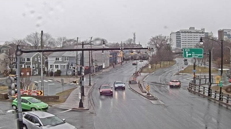Mac Donald Bridge - Dartmouth bound