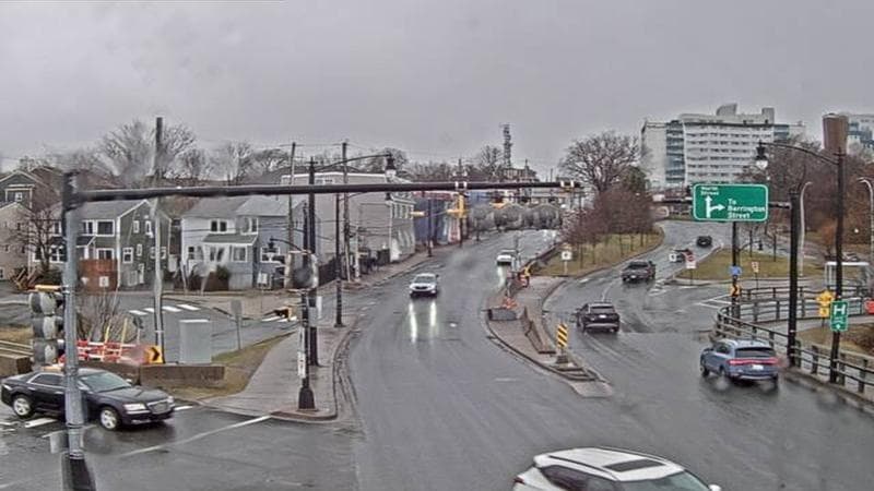 Mac Donald Bridge - Dartmouth bound