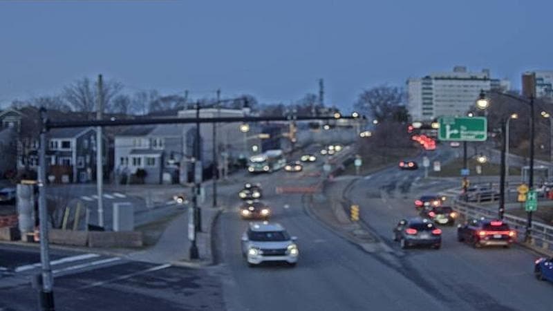 Mac Donald Bridge - Dartmouth bound