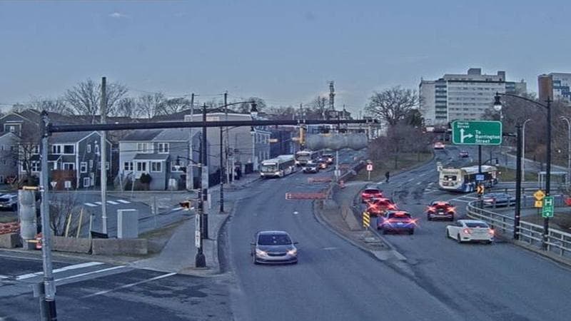 Mac Donald Bridge - Dartmouth bound