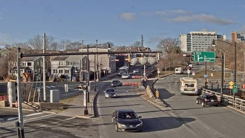Mac Donald Bridge - Dartmouth bound