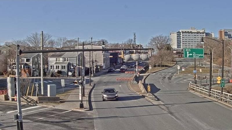 Mac Donald Bridge - Dartmouth bound