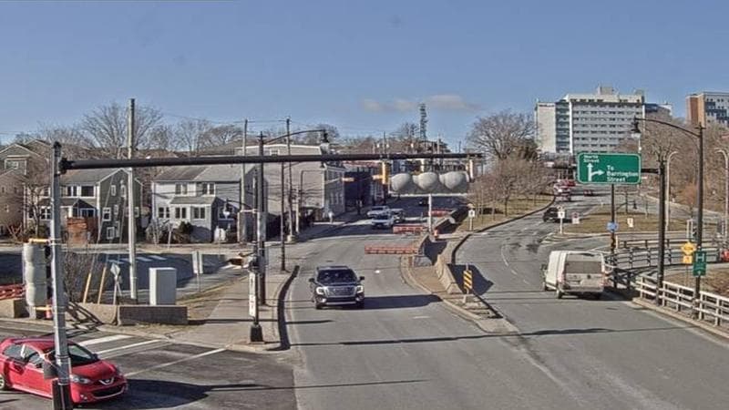 Mac Donald Bridge - Dartmouth bound