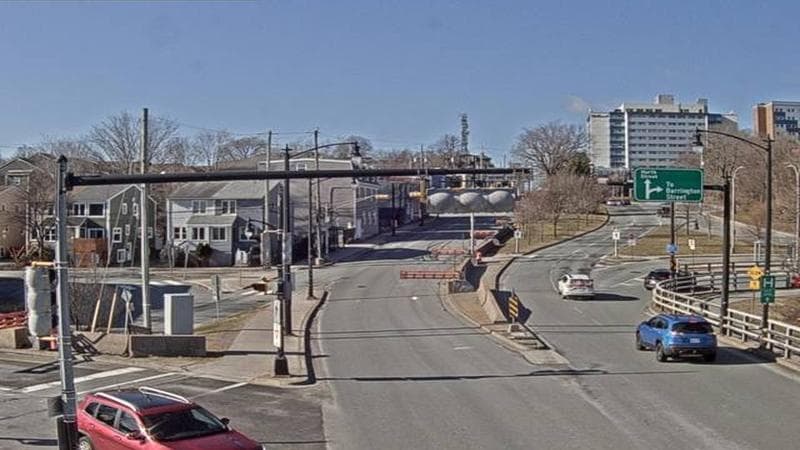 Mac Donald Bridge - Dartmouth bound