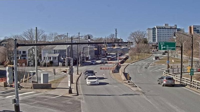Mac Donald Bridge - Dartmouth bound
