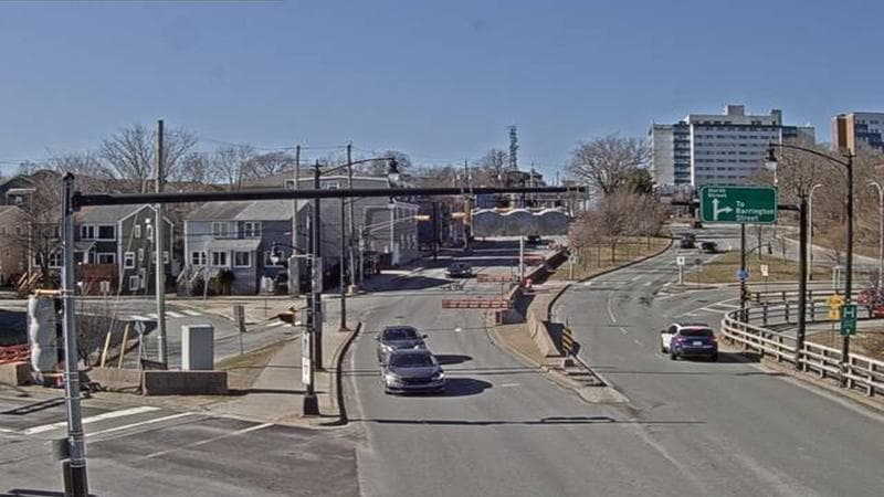 Mac Donald Bridge - Dartmouth bound