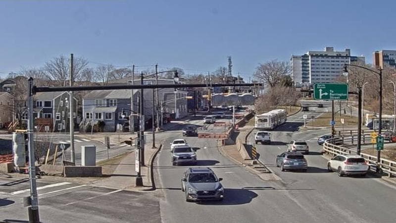 Mac Donald Bridge - Dartmouth bound