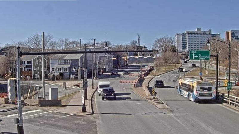 Mac Donald Bridge - Dartmouth bound