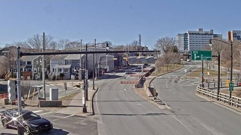 Mac Donald Bridge - Dartmouth bound