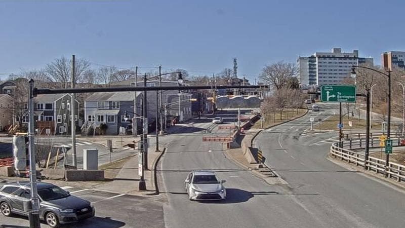 Mac Donald Bridge - Dartmouth bound