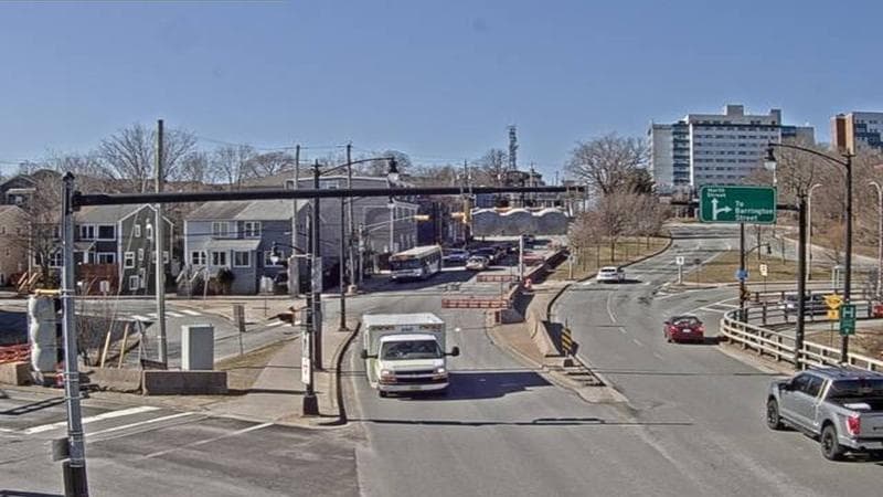 Mac Donald Bridge - Dartmouth bound
