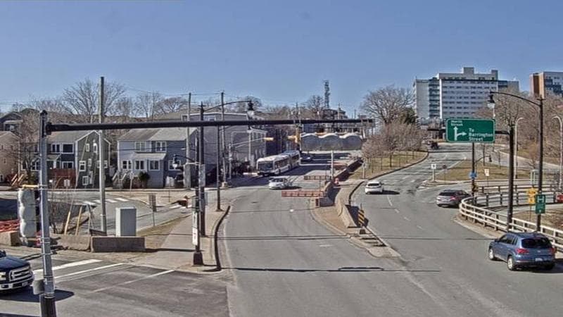 Mac Donald Bridge - Dartmouth bound