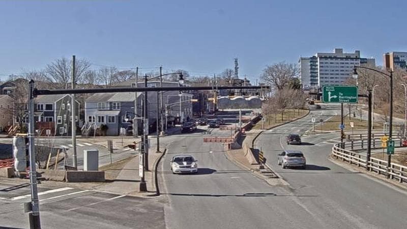 Mac Donald Bridge - Dartmouth bound