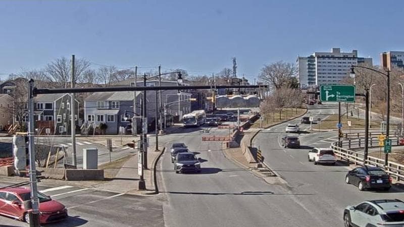 Mac Donald Bridge - Dartmouth bound