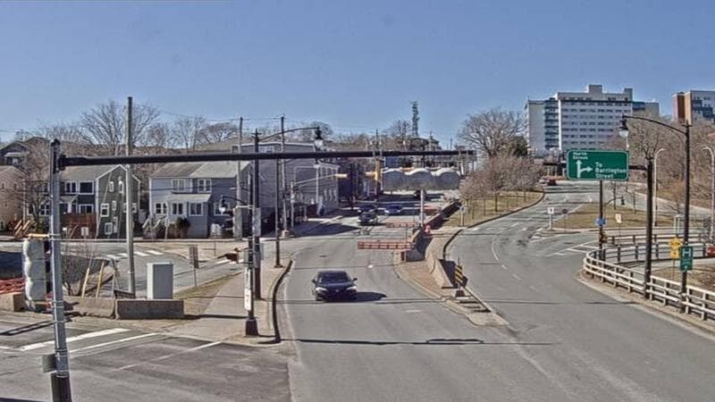 Mac Donald Bridge - Dartmouth bound