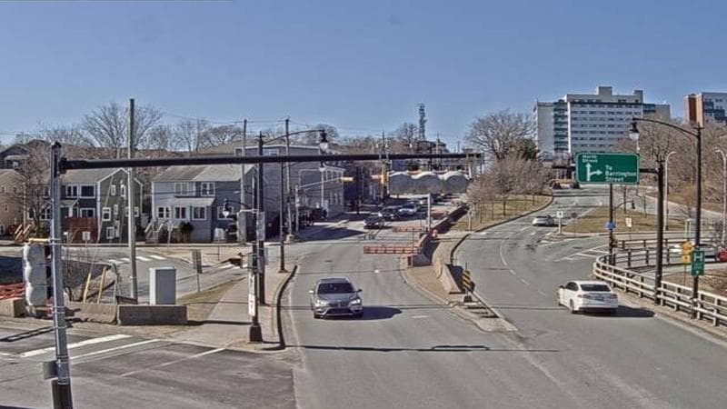 Mac Donald Bridge - Dartmouth bound