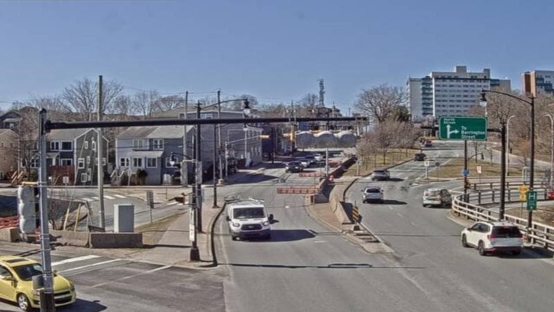 Mac Donald Bridge - Dartmouth bound