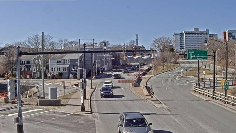 Mac Donald Bridge - Dartmouth bound