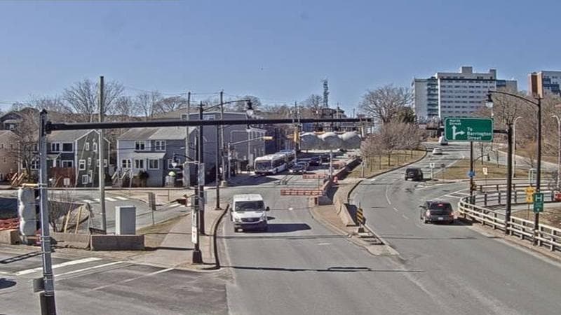 Mac Donald Bridge - Dartmouth bound