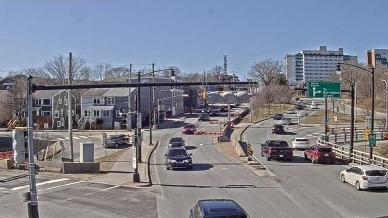Mac Donald Bridge - Dartmouth bound