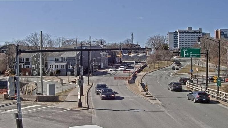 Mac Donald Bridge - Dartmouth bound