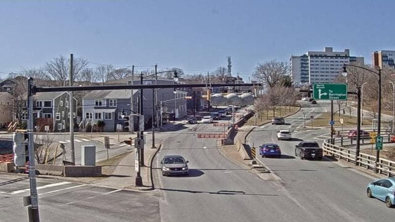 Mac Donald Bridge - Dartmouth bound