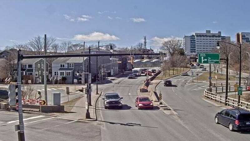 Mac Donald Bridge - Dartmouth bound