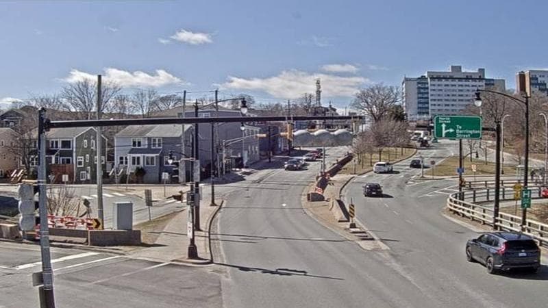 Mac Donald Bridge - Dartmouth bound