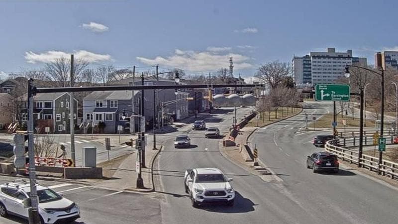 Mac Donald Bridge - Dartmouth bound