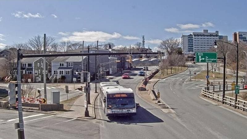 Mac Donald Bridge - Dartmouth bound