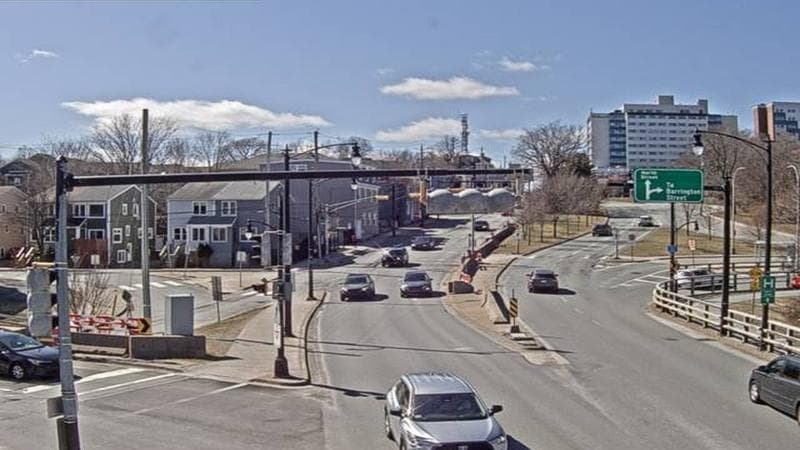 Mac Donald Bridge - Dartmouth bound